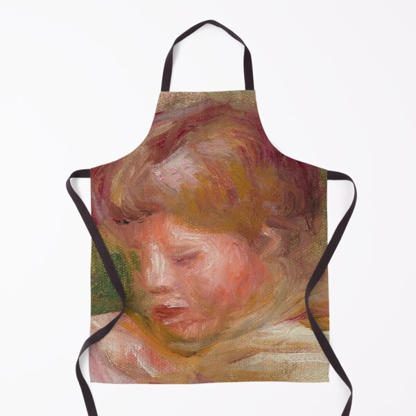 Item preview, Tete De Femme by Pierre-Auguste Renoir: Impressionist Child Portrait Poster designed and sold by artofuniverse.