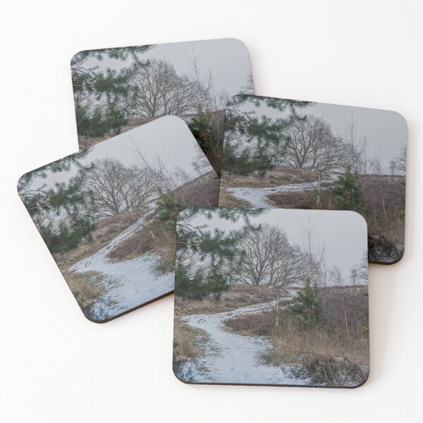 Item preview, Winding Snow Path through Winter Moorland designed and sold by ShotsbyDesiree.