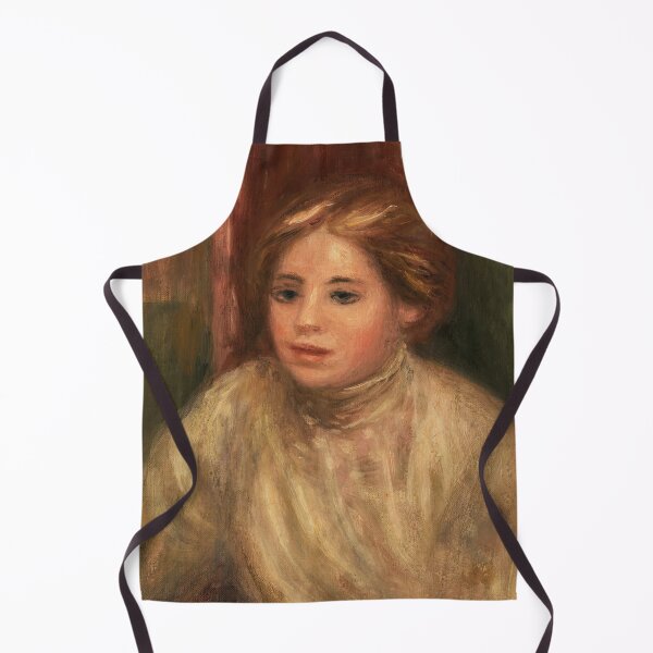 Item preview, Tete De Femme Blonde by Pierre-Auguste Renoir: Impressionist Portrait Poster designed and sold by artofuniverse.