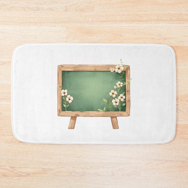 Item preview, School bulletin board with flowers designed and sold by uunaa.