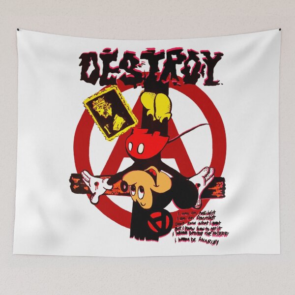 Item preview, Anarchy Mickey designed and sold by Limn From Limb.