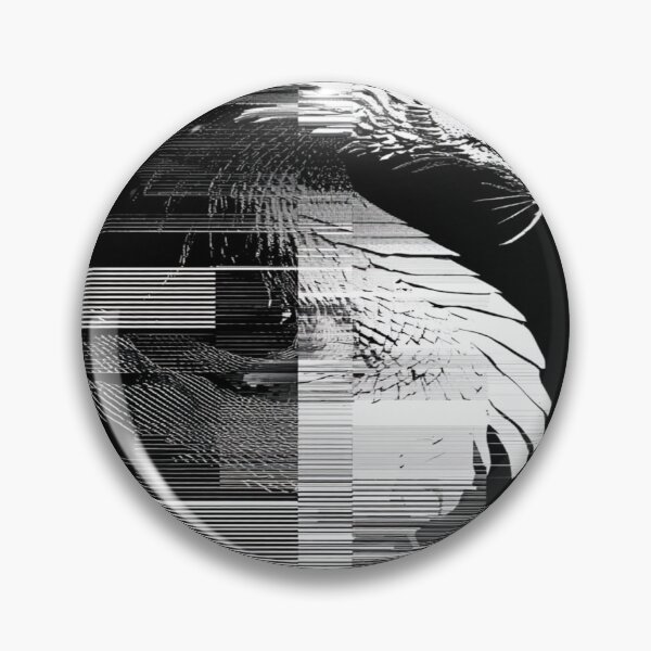 Item preview, Glitch Dragon Head Digital Art Cyberpunk Design designed and sold by NicolasGlowArt.