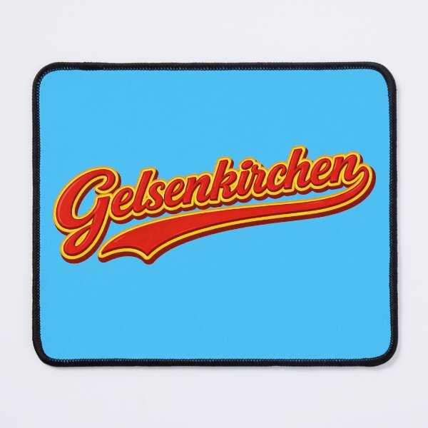 Item preview, Gelsenkirchen Retro Script Typography – Bold Vintage Ruhrgebiet Pride Street Style designed and sold by Myōhō Print Co..