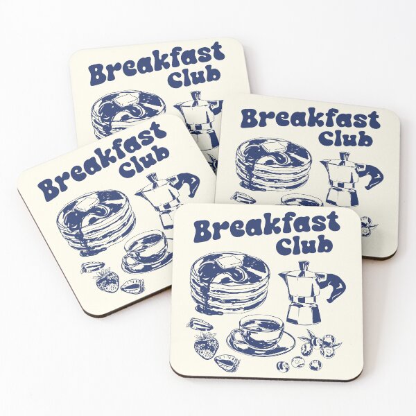 Item preview, Coffee Pancake & Berries Vintage Breakfast Club designed and sold by MaiZephyr.