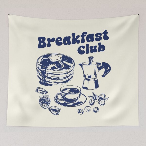 Item preview, Coffee Pancake & Berries Vintage Breakfast Club designed and sold by MaiZephyr.