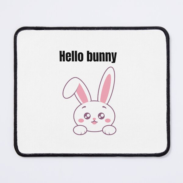 Item preview, Hello Bunny Cute Cartoon Face T-Shirt designed and sold by Saira Rizwan.