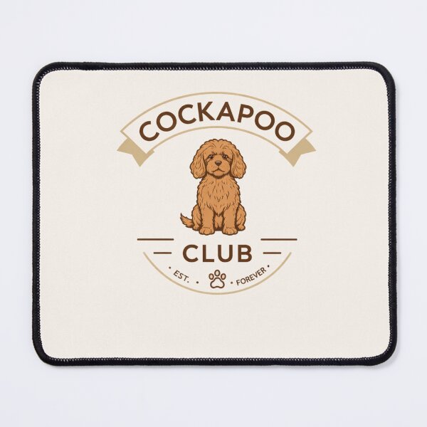 Item preview, Cockapoo Club Minimal Logo – Cute Cockapoo Puppy Gift, Cavapoo Cavoodle Dog Lover Aesthetic Design designed and sold by astersgraphics.