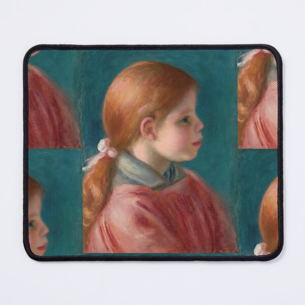 Item preview, Tete De Jeune Fille by Pierre-Auguste Renoir: Impressionist Portrait Poster designed and sold by artofuniverse.