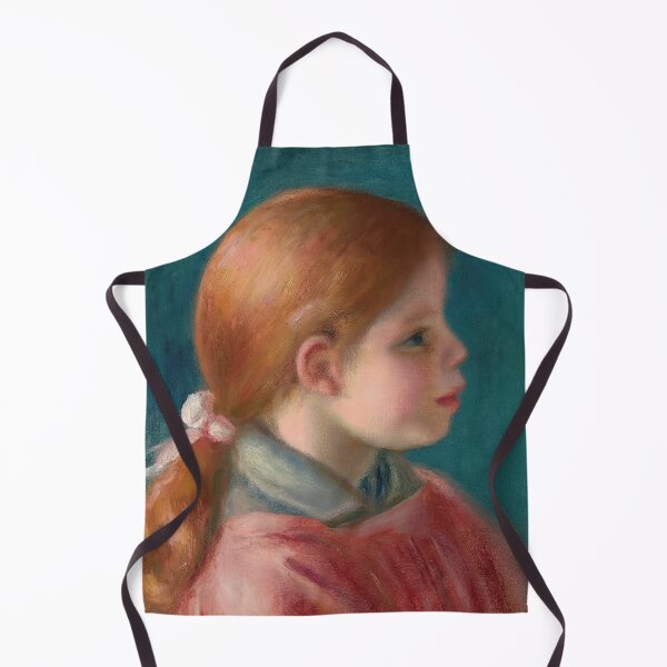 Item preview, Tete De Jeune Fille by Pierre-Auguste Renoir: Impressionist Portrait Poster designed and sold by artofuniverse.