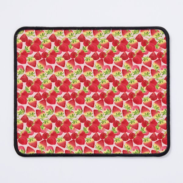 Item preview, Strawberries Watercolour Painting Pattern designed and sold by rachelmcintyreart.