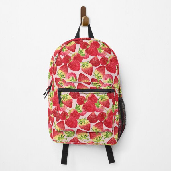Item preview, Strawberries Watercolour Painting Pattern designed and sold by rachelmcintyreart.