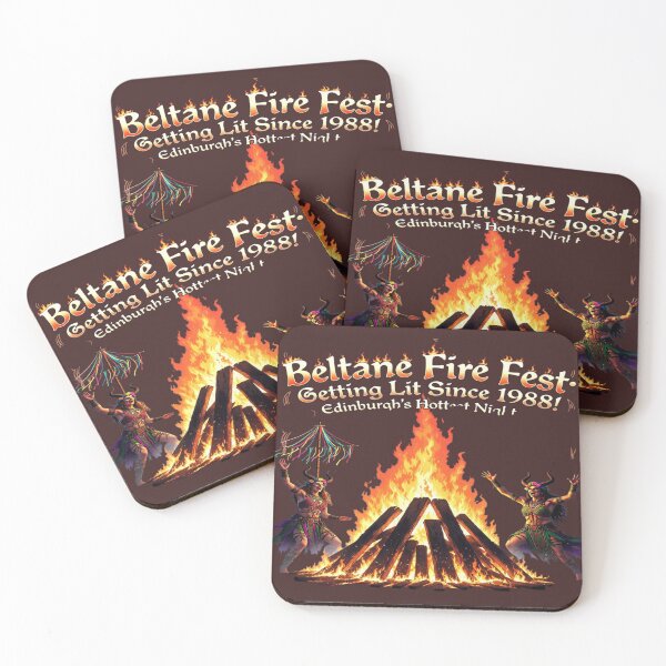 Item preview, Beltane Fire Festival T-Shirt – Pagan Bonfire Celebration Retro Celtic Design designed and sold by Sushikidsntod.
