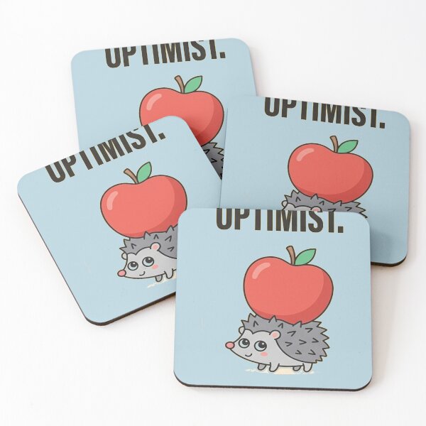 Item preview,    cute optimist hedgehog  designed and sold by  Mudikeys.