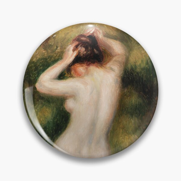 Item preview, The Bather by Pierre-Auguste Renoir: Impressionist Nude Fine Art Poster designed and sold by artofuniverse.