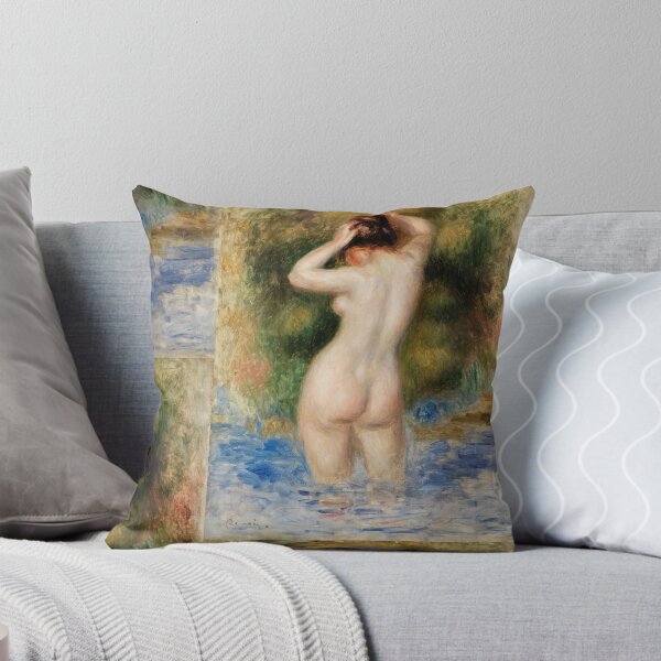 Item preview, The Bather by Pierre-Auguste Renoir: Impressionist Nude Fine Art Poster designed and sold by artofuniverse.