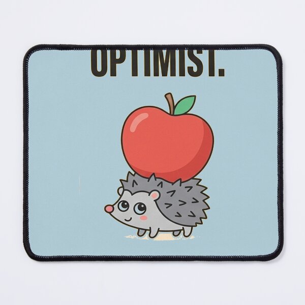 Item preview,    cute optimist hedgehog  designed and sold by  Mudikeys.