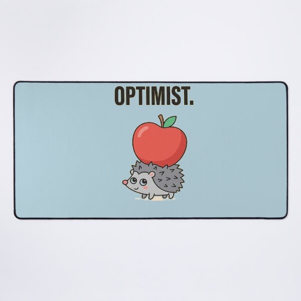 Item preview,    cute optimist hedgehog  designed and sold by  Mudikeys.