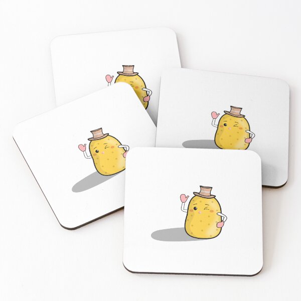 Item preview, Kawaii Potato Top Hat Cute Potato Humor Food Gift designed and sold by CLC54.