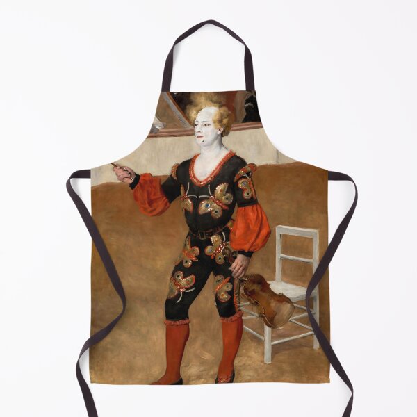 Item preview, The Clown by Pierre-Auguste Renoir: Vintage Circus Fine Art Poster designed and sold by artofuniverse.