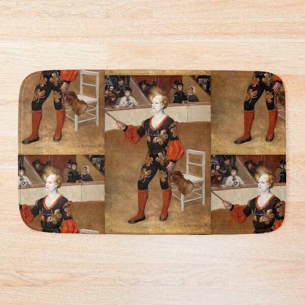 Item preview, The Clown by Pierre-Auguste Renoir: Vintage Circus Fine Art Poster designed and sold by artofuniverse.