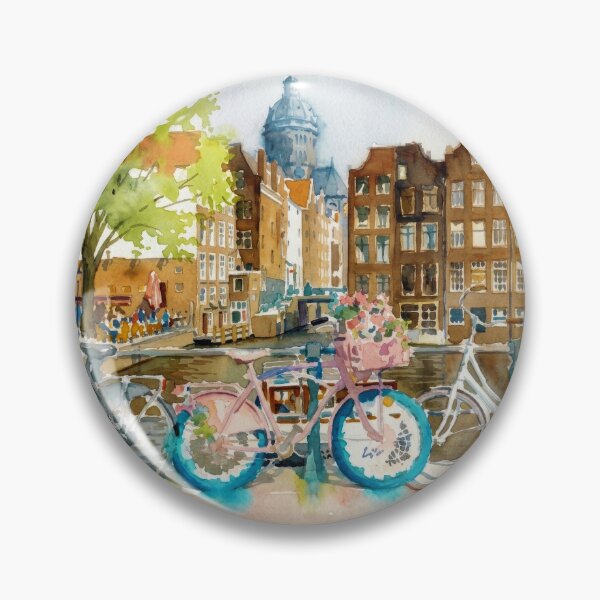 Item preview, Sunny Amsterdam Bicycles designed and sold by caracatita75.