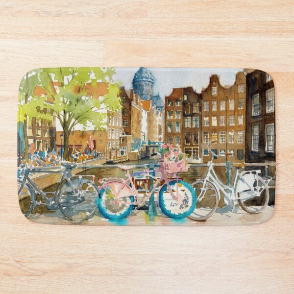 Item preview, Sunny Amsterdam Bicycles designed and sold by caracatita75.