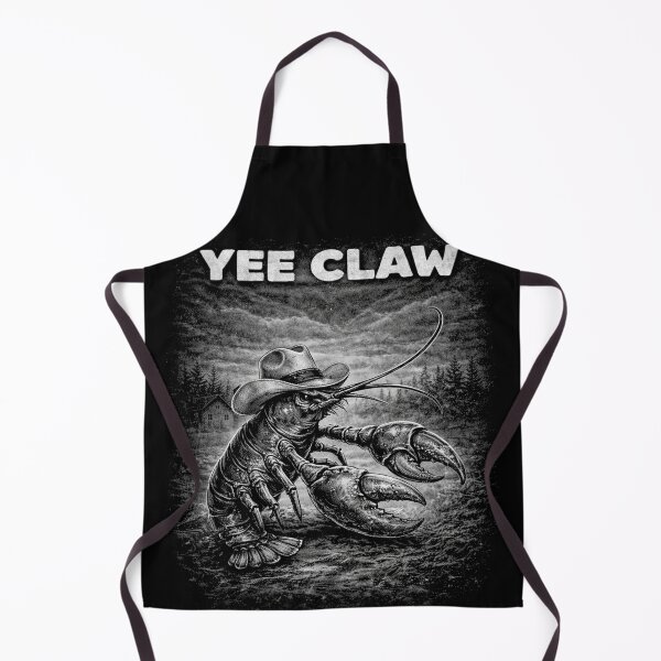 Item preview, Lobster Cowboy Vintage Yee Claw Funny Lobster Western Beach designed and sold by will freed18.