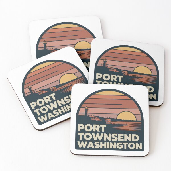 Item preview, Port Townsend Washington: Sunset Lighthouse Waterfront  designed and sold by CircinusStore.