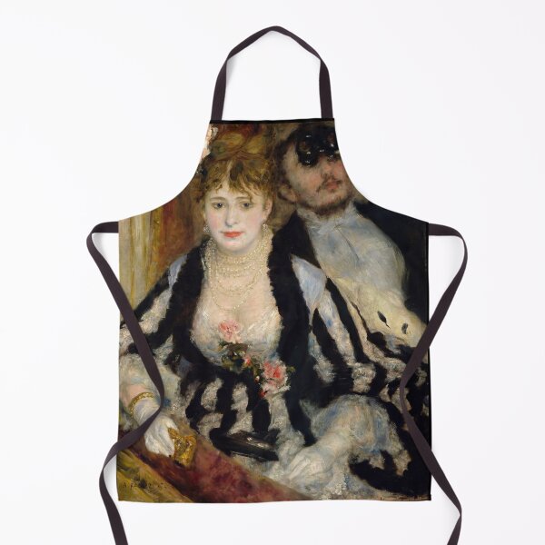 Item preview, The Theatre Box by Pierre-Auguste Renoir: Elegant Impressionist Fine Art Poster designed and sold by artofuniverse.