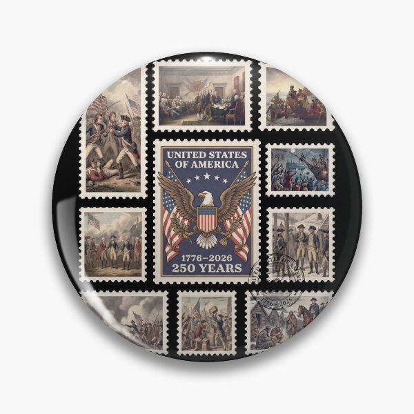 Item preview, 250 Years USA Independence Vintage 1776 Patriotic History Collage designed and sold by will freed18.