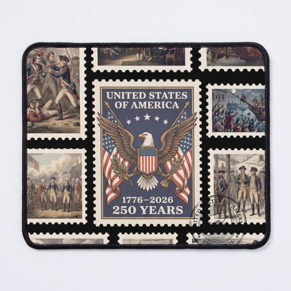 Item preview, 250 Years USA Independence Vintage 1776 Patriotic History Collage designed and sold by will freed18.