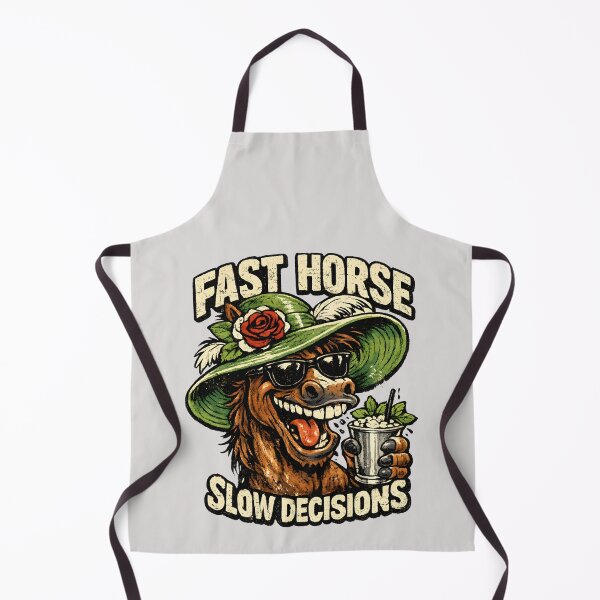 Item preview, Fast Horse Slow Decisions Funny Kentucky Derby 2026 Funny Horse Meme designed and sold by Jokerstyle.