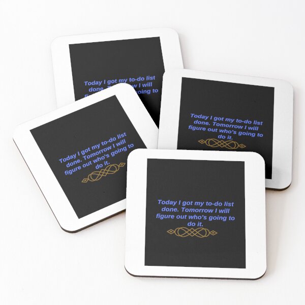 Item preview, Funny To-Do List Sarcastic Quote T-Shirt designed and sold by Saira Rizwan.