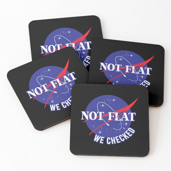 Item preview, Nasa Not Flat We Checked designed and sold by JoeRusconi.