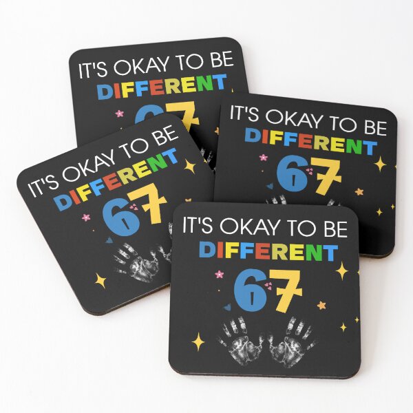 Item preview, It's Okay to Be Different 67 Hand Signs Autism Awareness Kid designed and sold by stylboutique.