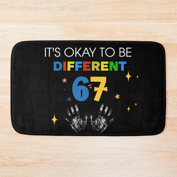 Item preview, It's Okay to Be Different 67 Hand Signs Autism Awareness Kid designed and sold by stylboutique.