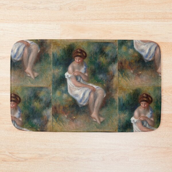 Item preview, The Bather by Pierre-Auguste Renoir: Impressionist Figurative Art Poster designed and sold by artofuniverse.