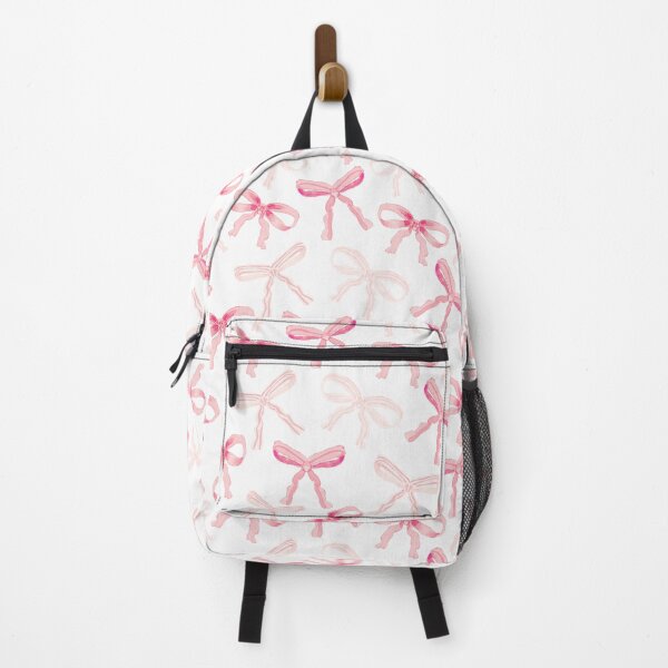 Item preview, Pink Ribbon Bows Coquette Aesthetic Soft Pastel Girly Pattern designed and sold by UtArt.