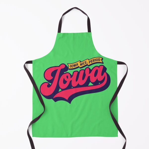 Item preview, Iowa Nice Retro Baseball Script Midwestern Graphic Tee designed and sold by Cozy-Old-Pub.