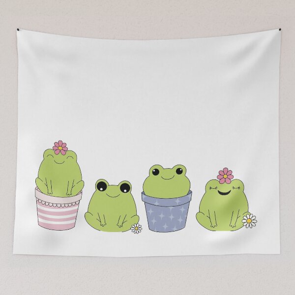 Item preview, Cute Kawaii Frog Friends designed and sold by MJ ART.