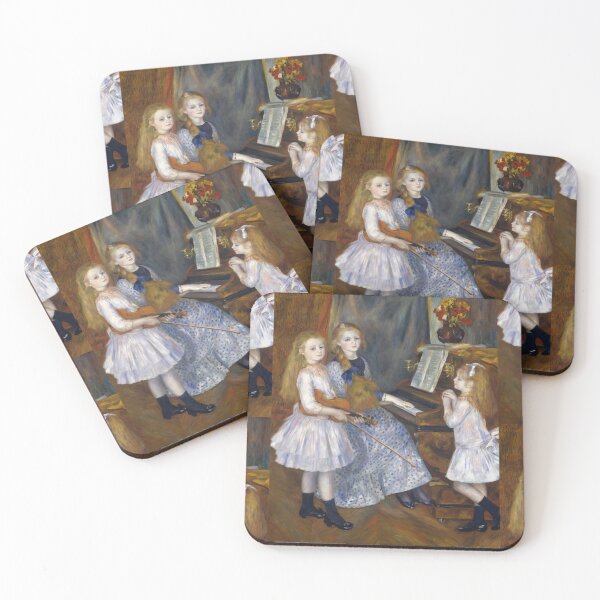 Item preview, The Daughters of Catulle Mendes by Pierre-Auguste Renoir: Impressionist Music Room Poster designed and sold by artofuniverse.