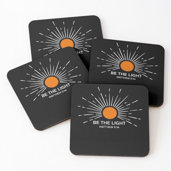 Item preview, Be the light Matthew 5 14 christian sunburst art designed and sold by margamPagenberg.