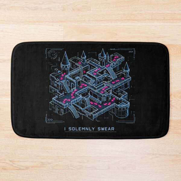Item preview, Techwear Castle Blueprint Graphic designed and sold by agearb.