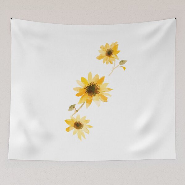 Item preview,  Yellow sunflowers watercolor designed and sold by uunaa.