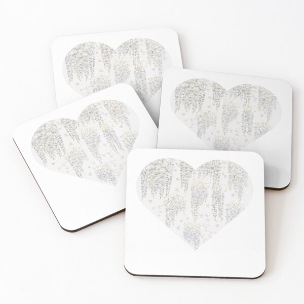 Item preview, Blue wisteria flowers designed and sold by uunaa.