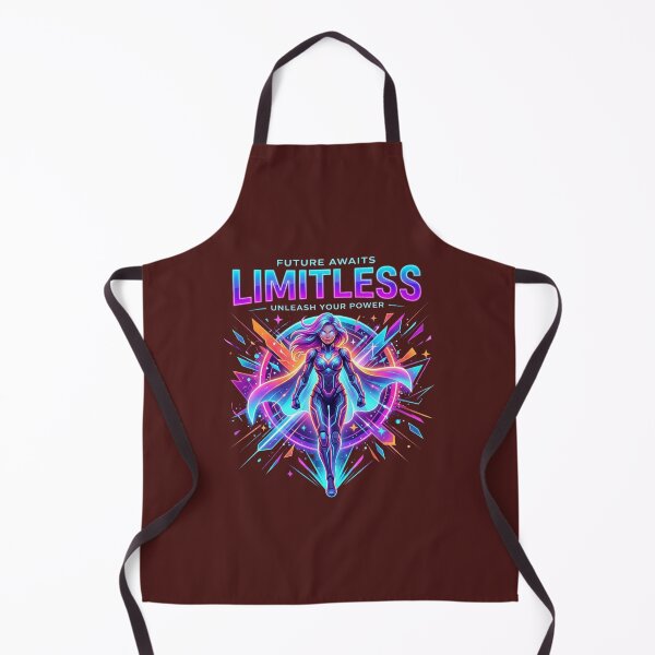 Item preview, Limitless Future Awaits T-Shirt – Neon Superhero Woman Empowerment Sci-Fi Design designed and sold by Sushikidsntod.