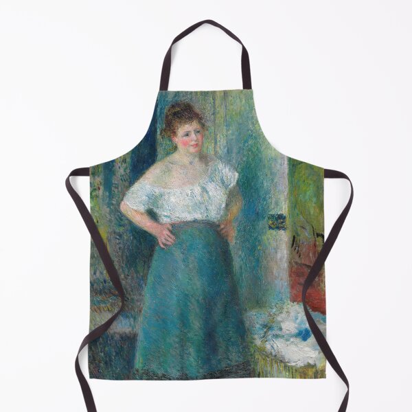 Item preview, The Laundress by Pierre-Auguste Renoir: Impressionist Fine Art Poster designed and sold by artofuniverse.
