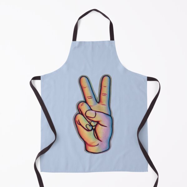 Item preview, Peace - Colorful Hand Sign Illustration designed and sold by Rangmanch.