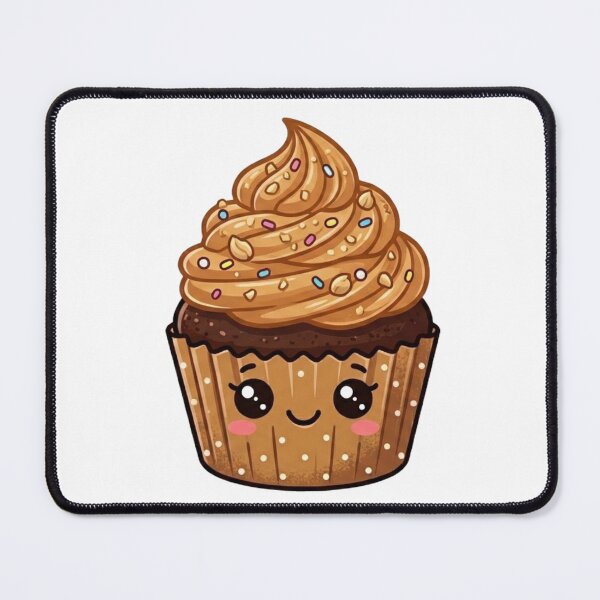 Item preview, Peanut Butter Cupcake Kawaii designed and sold by redsharkuk.