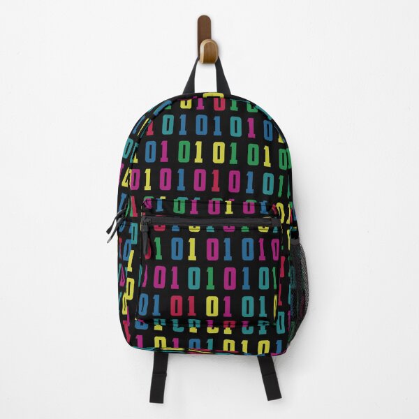 Item preview, Colorful Binary Code Matrix – Creative Programming & Digital Technology Design 3 designed and sold by WordPlayStudio.